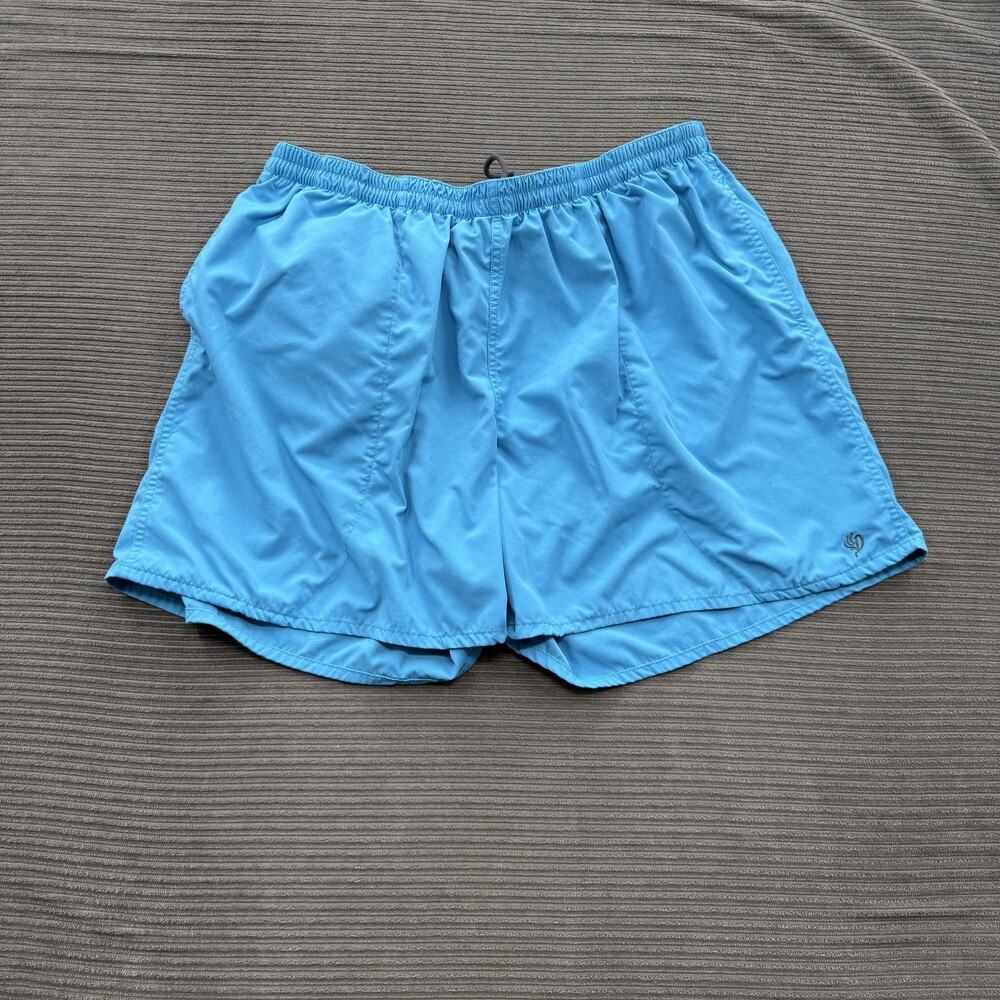 Duck Camp Shorts Mens 2XL Blue 5 Inch Inseam Mesh Lined Swim Active Outdoor‎